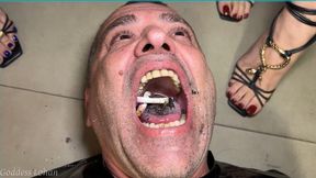 Goddess Lohan - Your Mouth Is Nothing But a Trash Can for Us