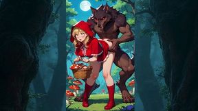 Little Red Riding Hood Stuffed And Bred By The Big Bad Wolf