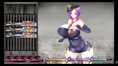 Chief's huge tits prison mess his big boob rips
