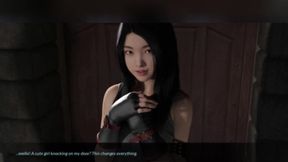 A handjob from somebody with fey ancestry. 3D porn cartoon sex