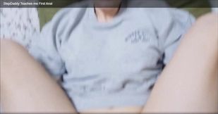 stepdad teaches blonde stepdaughter ass sex