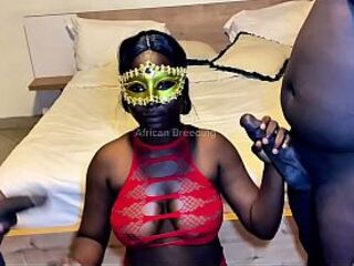 Afro Afro Breeding Double Vaginal Cunt Penetration DVP 3some With 2 Biggest Jocks Banging At The Same Time [FULL CLIP ON RED]