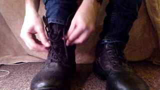 Watch Josh Mickleton get filthy while wearing Magnum's no-showcase socks and liquidating his odorous soles