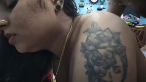 Hot Romance with ass licking kiss