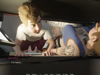 Jimmy's Awkward Adventures Part 13 (Stepmom's tit job)