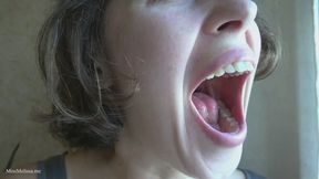 Miss Melissa's Big Mouth Wide Open - HD