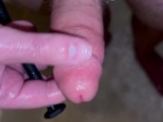 Pulling a 10” 18G screw out of my virgin urethra. 4K 120FPS #29