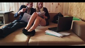 Helped with Homework and Fucked a Student in Her Tight Pussy