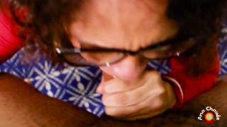 Hard anal fuck ended up with sloppy blowjob on him and face shot on me