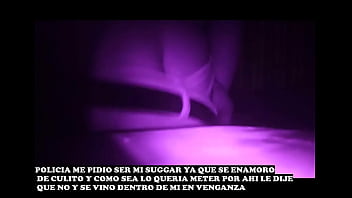POLICIA MADURO ME OFRECE SER MI SUGAR A CAMBIO DE TIRAR Y QUISO ROMPER EL ANITO NO LE DEJE Y SE VINO DENTRO DE MI