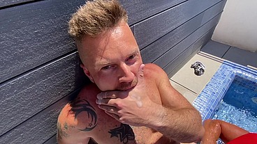 Summer Cum Hunt in Barcelona 2022 part.5 Cum Pool Party