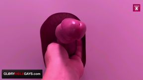 14 Balkan Guys Get Their First Ever Blowjob - at the Gloryhole