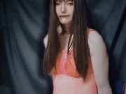 男の娘オナニ－Japanese crossdresser teasing