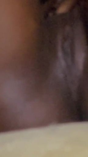 Hot Ebony Babe Wet Pussy View