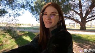 Real 19 Yo - PAWG Ginger Jane Rogers Dicked Down During