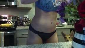 Chloe Lamb house chores