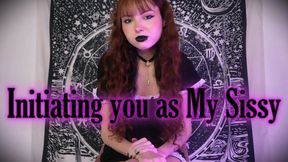 Initiating you as My Sissy 720p wmv