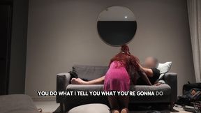 Cheap Piece of Pussy Gets Disciplined and Fucked on Demand