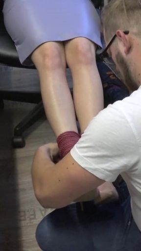 Penny Lee - teacher tied and tapegagged