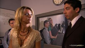 Athletic babe likes having her pussy licked in a steamy hot shower