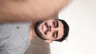 Twink Lukinhas talks dirty and jerks off until he cums