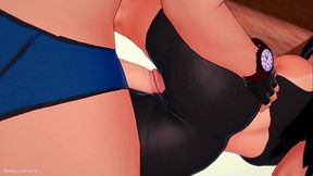 Running jerks off after doing sports Nagatoro is hot (hentai) (adult version)