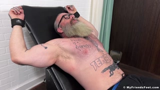 MyFriendsFeet: Tatted Rick gets his chance to be seated on Devs special chair