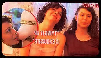 Sensational French Lesbians Dive into Passionate Bondage Play