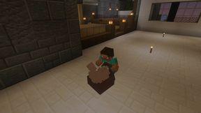 minecraft bedrock girl mobs - lets play some minecraft with some hot girls