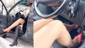 TANYA HARD STUCK IN SNOW IN ICE 4K FULL VIDEO 36 MIN