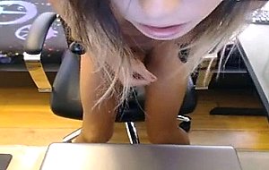 Webcam cutie is at your service