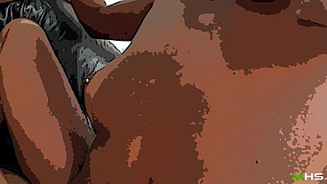Pov com negra quente carioca