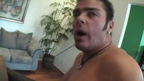 Huge cock for an Asian bitch