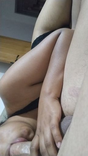 Sucking a Very Tasty Cock