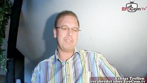 ”Short-Haired, Big Breasted Wife in Nylons Gets the Ultimate Satisfaction”