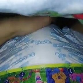 Mamypoko diaper humping cum