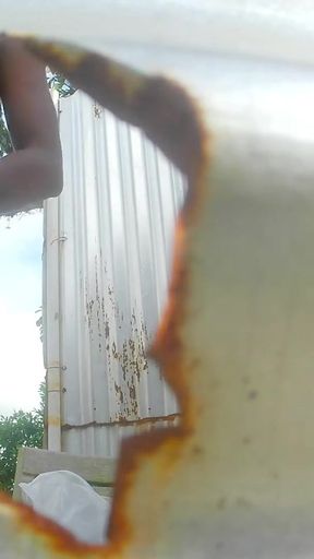 Memorable moment from "HOT HOLE IN CABIN"