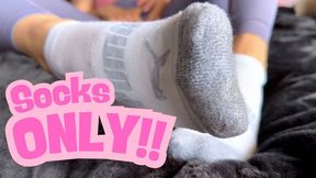 Chloe's Time 10 - Socks Only Squirting