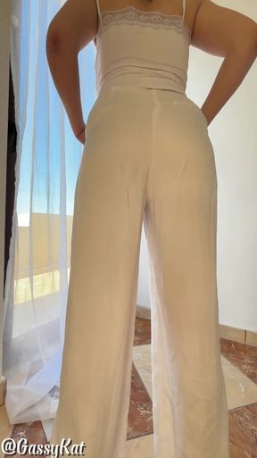 White Pants Bubbly Farts