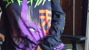 Lick fingers, touch my pussy.