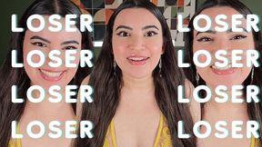 YOU’RE A LOSER 6 - Hardcore Humiliation with Humiliatrix Countess Wednesday - Laughing, Verbal Humiliation, Loser Porn MP4 1080p