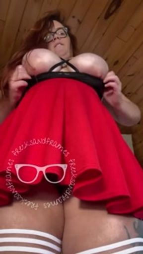 (FULL VID) BBW Mean MILF Ass &amp; Bush Worship