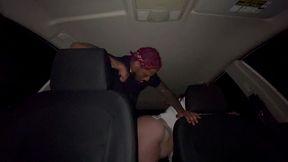 backseat bandit lets me cum on her ass