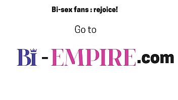 Assfucked bi stud cums during mmf