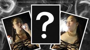 Dark Temptation: Smoking Two Cigarettes and a Mysterious Bonus Clip
