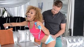 Gamer Babe's Booty is a Perfect Fit for a Hardcore Fuck Session with a Nerd.