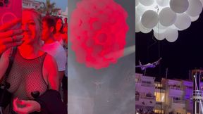 coucou les zamours ♥suite et fin de ma 4eme journee a ibiza ushuaia ...