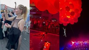 coucou les zamours ♥suite et fin de ma 4eme journee a ibiza ushuaia ...