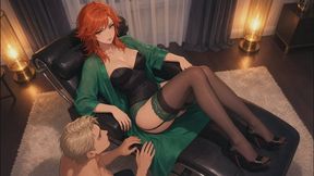 Female Domination Stories #15: Copper Goddess of Endless Denial