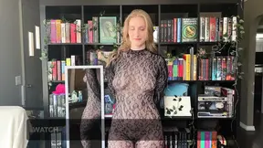 4K Transparent Fishnet Body Suits